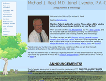 Tablet Screenshot of myallergydoctor.com